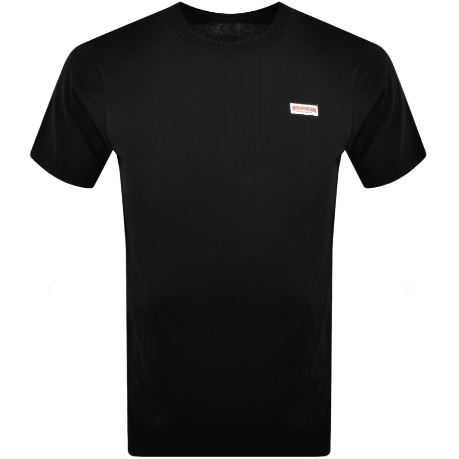 True Religion OG Label T Shirt Black